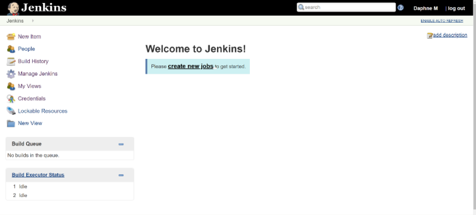 Jenkins Ana sayfa